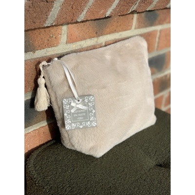 Trousse plate rabbit beige