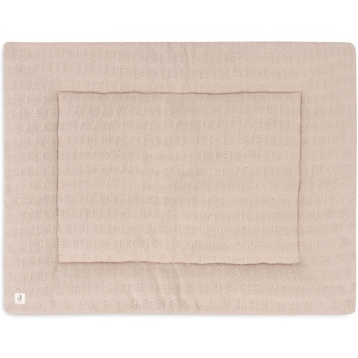 Tapis de parc 75x95cm Grain knit Wild Rose