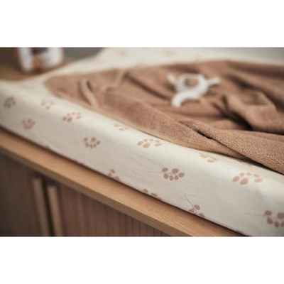 Housse matelas à langer Jersey 50x70cm Twig Wild Rose