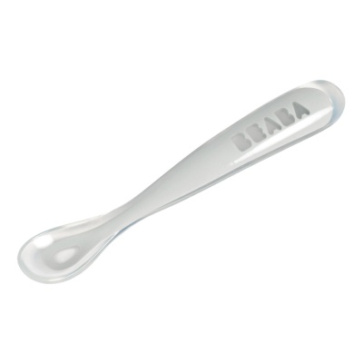 BEABA, Cuillère 1er âge silicone light mist