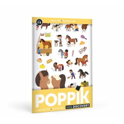 POPPIK Mini poster Poney