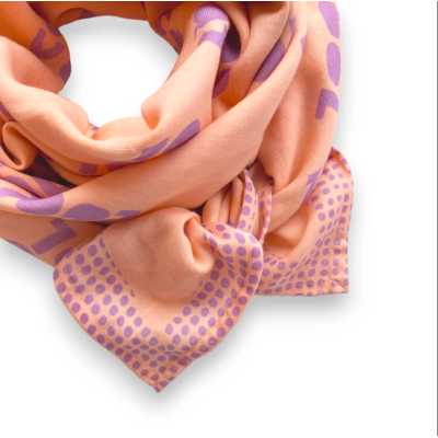 Big Foulard Latika "Cool" Papillon